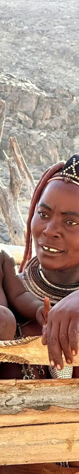 Zu Besuch in einer authentischen Himba-Siedlung im Kaokoveld